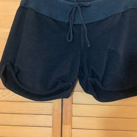 Short Shorts Bija Black Elastic Waist Large - Picture 4 of 7